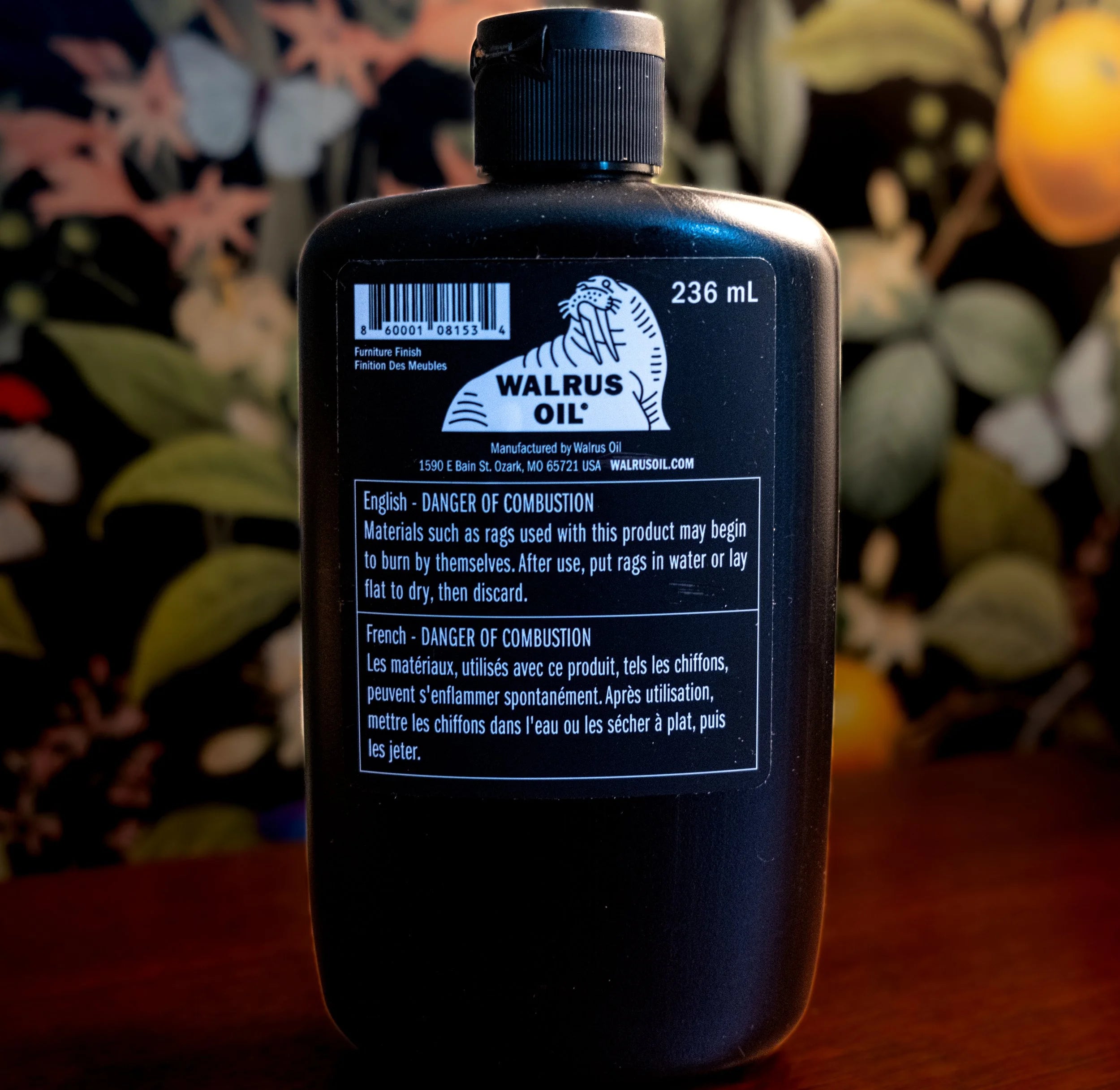 Walrus Oil Furniture Finish 236ml