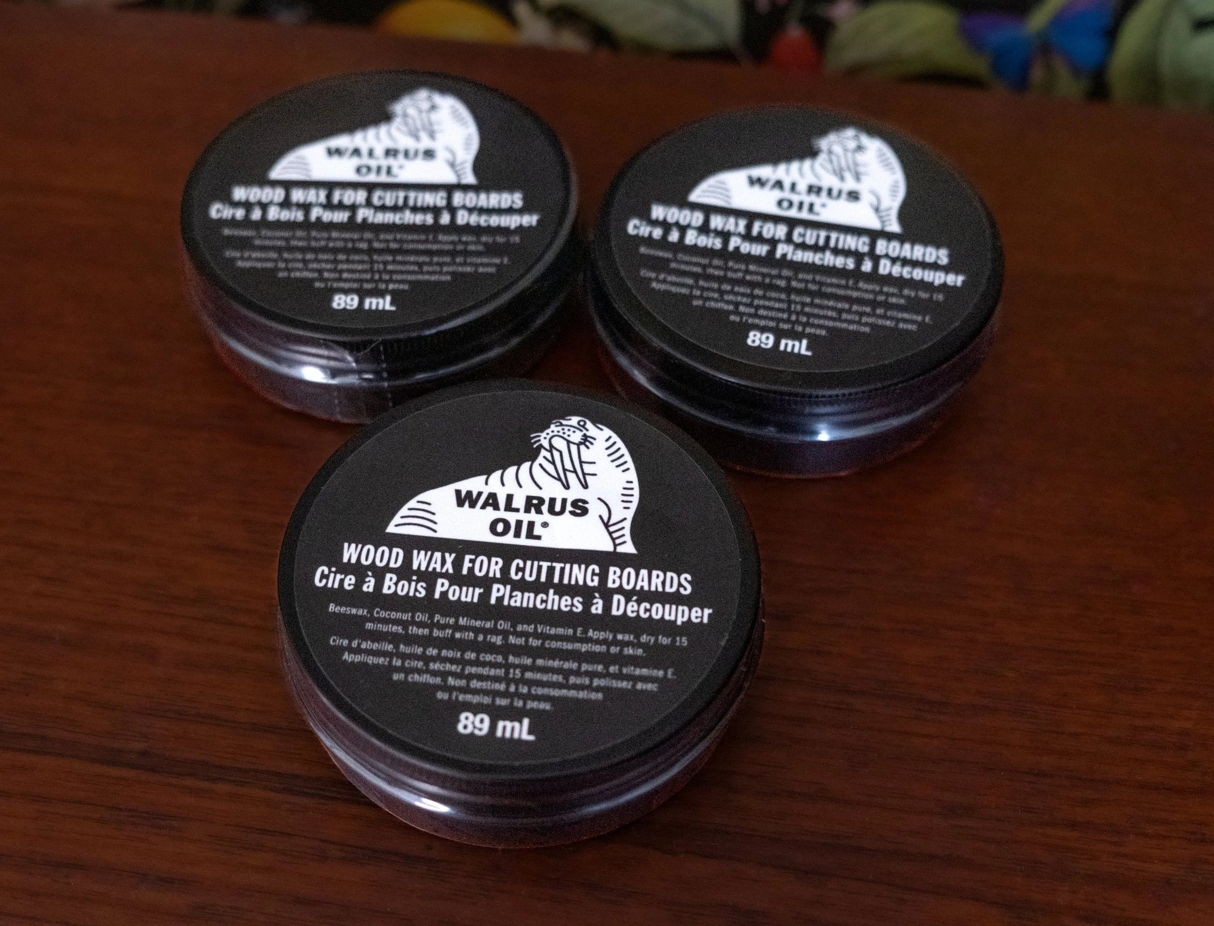 Walrus Oil Wood Wax for Cutting Boards 89ml